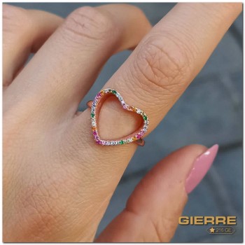 Plac. oro rosa /zirc colorati